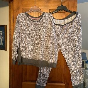 Charming Gray Kids Pajama Set